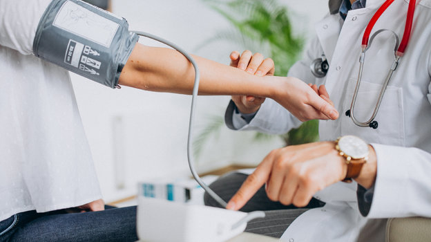 Vida saludable y equilibrio de presión arterial